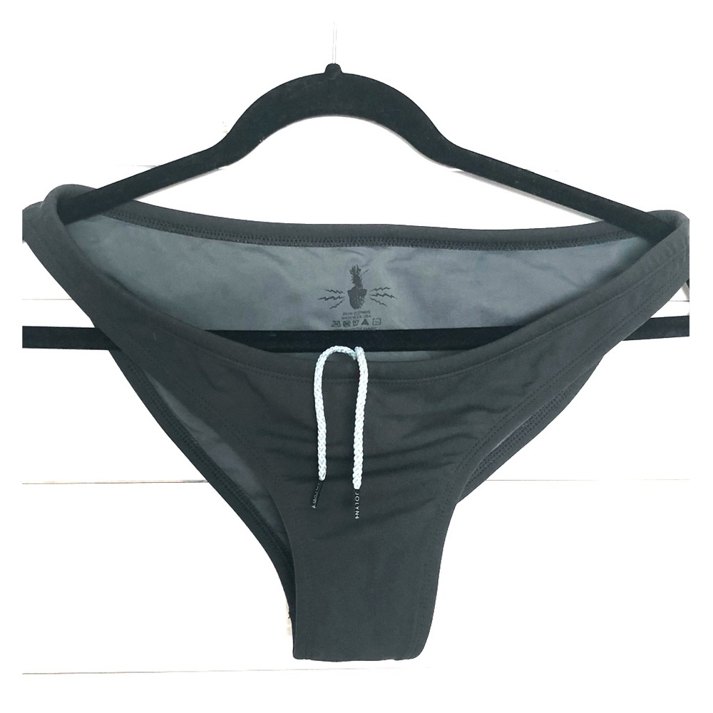 Jolyn Dark Gray Bikini Bottoms